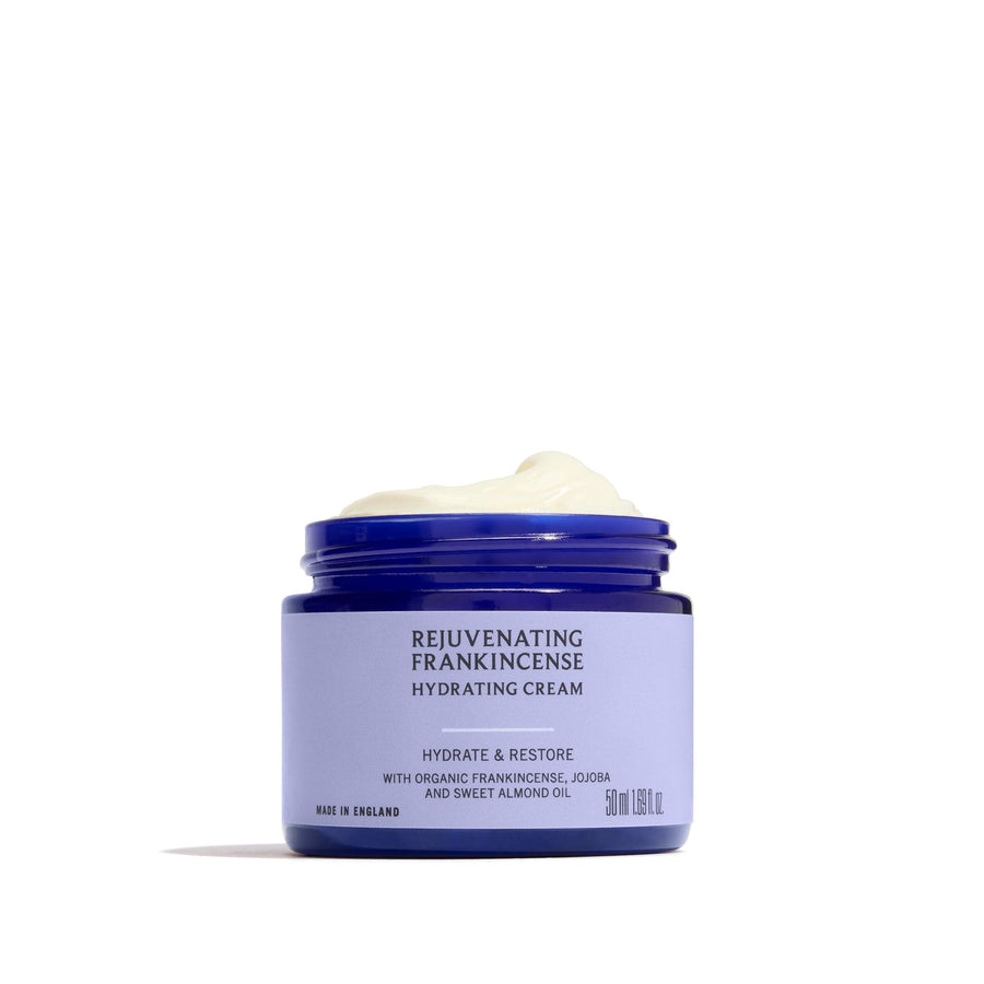 Frankincense Hydrating Cream 50g — angled product shot