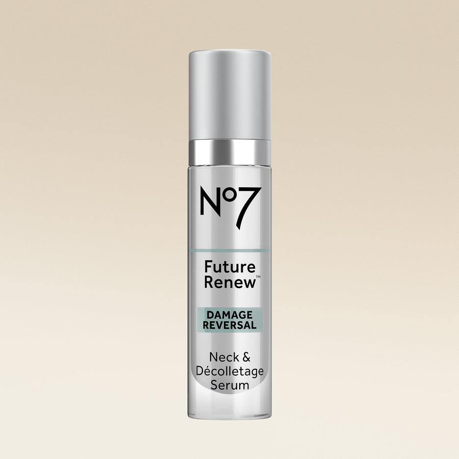 No7 Future Renew Neck & Décolletage Serum 50ml — bottle packshot