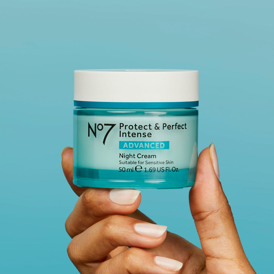 No7 Protect & Perfect Intense Advanced Night Cream 50ml — jar packshot