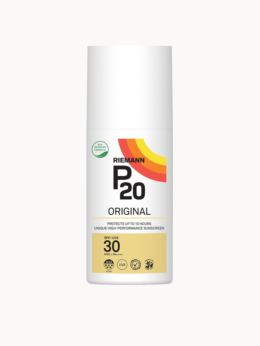 Riemann P20 Original SPF30 Spray 200ml — bottle and box packshot
