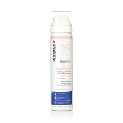 Ultrasun UV Face & Scalp Mist SPF50 75ml — Transparent Top-Up Facial Spray by Ultrasun