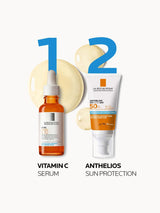 Anthelios UVMune 400 morning routine pairing with Vitamin C serum