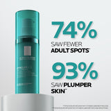 Effaclar A.Z. results claim image for fewer adult spots and plumper skin