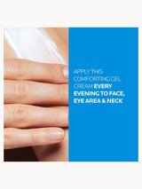 Toleriane Dermallergo Night Cream application guidance for face, eye area and neck