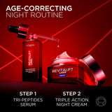 Revitalift Laser routine steps — Tri-Peptides Serum followed by Night Cream