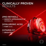 Revitalift Laser Day — clinically proven Pro-Retinol, Hyaluronic Acid and Vitamin C results