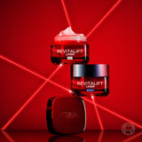 Revitalift Laser day and night cream routine — morning and evening anti-ageing care