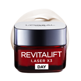L'Oréal Paris Revitalift Laser Triple Action Day Cream 50ml — jar packshot on white background