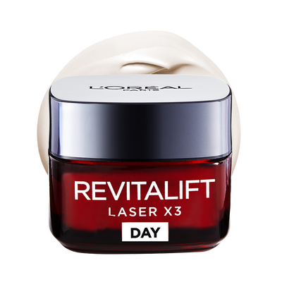 L'Oréal Paris Revitalift Laser Triple Action Day Cream 50ml — Pro-Retinol, Hyaluronic Acid & Vitamin C by L'Oréal Paris