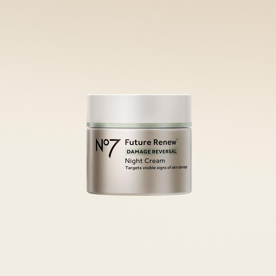 No7 Future Renew Damage Reversal Night Cream 50ml — jar packshot