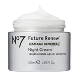No7 Future Renew Night Cream — rich cream texture in jar