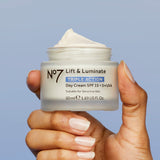 No7 Lift & Luminate Triple Action Day Cream 50ml SPF 15 — jar packshot