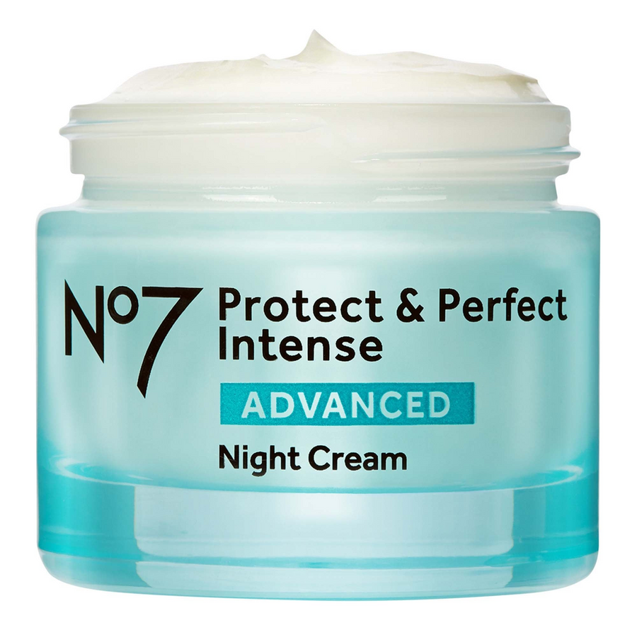 No7 Protect & Perfect Intense Advanced Night Cream 50ml — Anti-Wrinkle Hydrating Moisturiser by No7