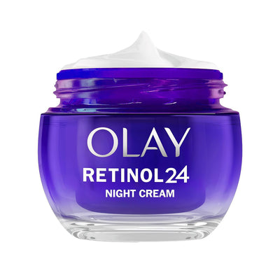 Olay Retinol 24 Night Cream 50ml — Renewing Fragrance-Free Night Moisturiser by Olay