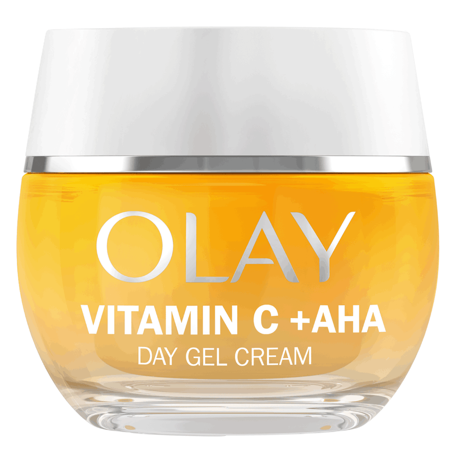 Olay Vitamin C + AHA Anti Dark Spot Day Cream 50ml — AHA24 Brightening Gel Moisturiser by Olay