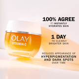 Olay Vitamin C + AHA — anti-dark spot brightening benefits