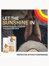 P20 Sensitive SPF50+ — dermatologically tested for sensitive skin