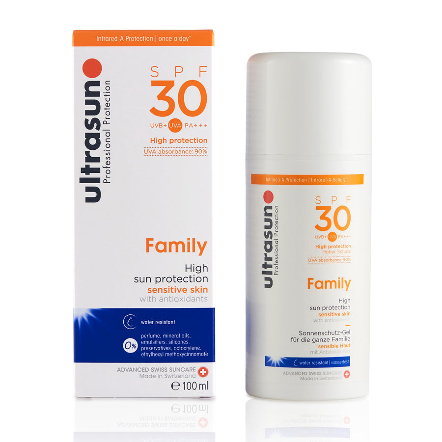 Ultrasun Family SPF30 Sunscreen Gel 100ml — High Protection for the Whole Family by Ultrasun