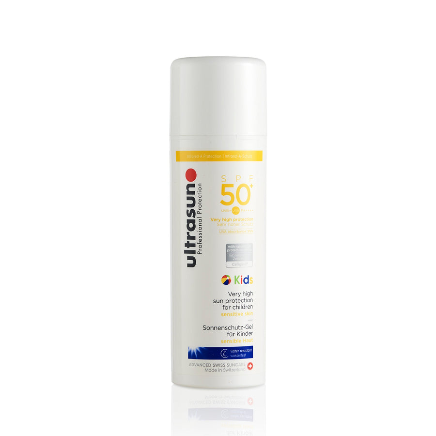 Ultrasun Kids SPF50+ Sunscreen Gel 150ml — front of pump bottle